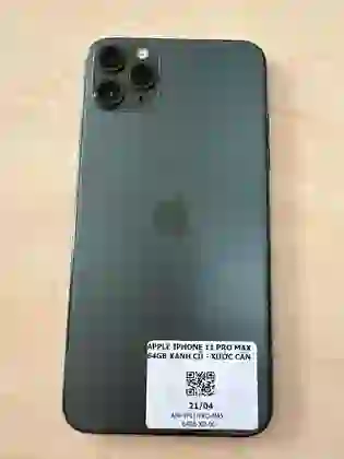 iPhone 11 Pro Max 64GB Cũ-Xanh - *********500077 - 3