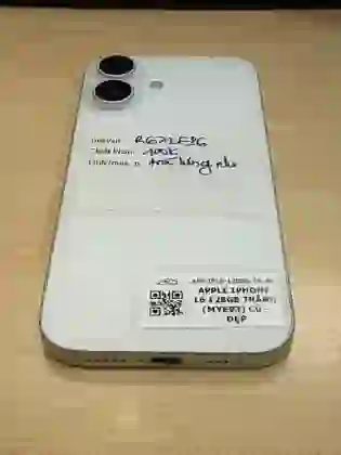 iPhone 16 128GB - Cũ đẹp - Trắng - ****67LFP6 - 7