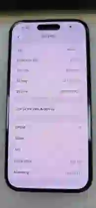iPhone 15 128GB - Cũ trầy xước - Đen - ****V4DX2T - 1