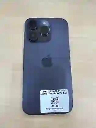 iPhone 14 Pro 256GB - Tím - Cũ Xước Cấn - ****6YXD22 - 3