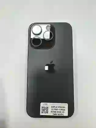 iPhone 15 Pro 128GB - Cũ trầy xước - Titan Đen - ****995YGP - 3