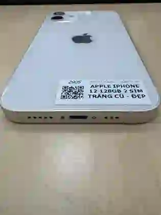 iPhone 12 128GB 2 Sim - Trắng - Cũ Đẹp - ******G80DYM - 7