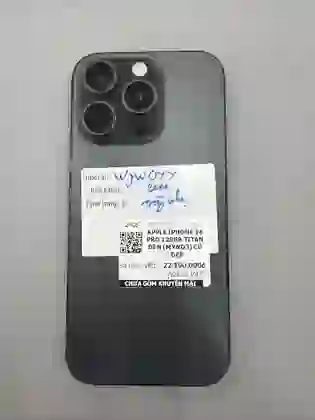 iPhone 16 Pro 128GB - Cũ đẹp -Titan đen - ****WJW0YY - 3
