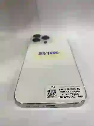 iPhone 16 Pro Max 256GB - Cũ đẹp - Titan trắng - ****23YVDC - 7