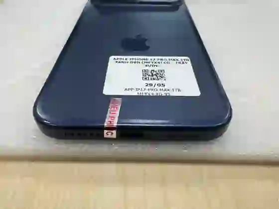 iPhone 17 Pro Max 1TB - Cũ trầy xước - Xanh Đen - ****TV4Y6T - 7