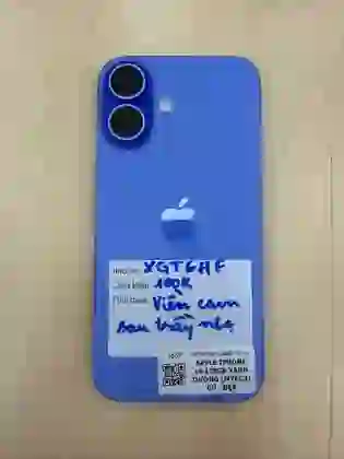 iPhone 16 128GB - Cũ đẹp - Xanh dương - ****XGT6HF - 3