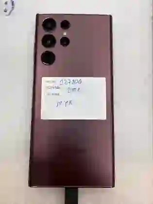 Samsung Galaxy S22 Ultra (8GB - 128GB) - Cũ đẹp-Đỏ - *********027204 - 3