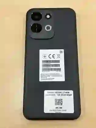 Xiaomi Redmi 17 6GB 256GB - Đã kích hoạt - đen - *********025702 - 3