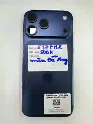 iPhone 17 Pro Max 512GB VN/A - Đã kích hoạt - Xanh Đen - ****5Y7FH2 - 3
