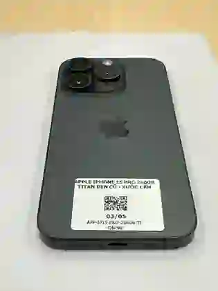 iPhone 15 Pro 256GB - Cũ xước cấn - Titan Đen - **XCVDW9 - 7