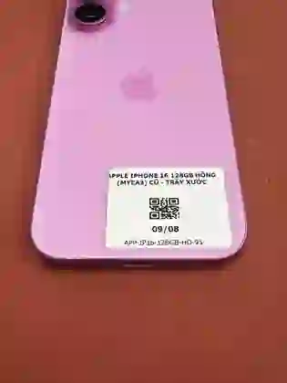 iPhone 16 128GB - Cũ trầy xước - Hồng - ****JK7LQL - 7