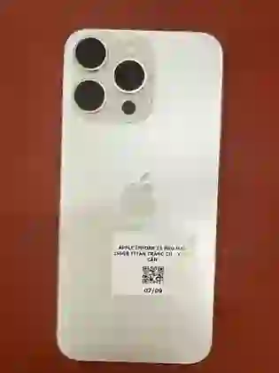 iPhone 15 Pro Max 256GB - Titan Trắng - Cũ Xước Cấn - ****D21Y67 - 3