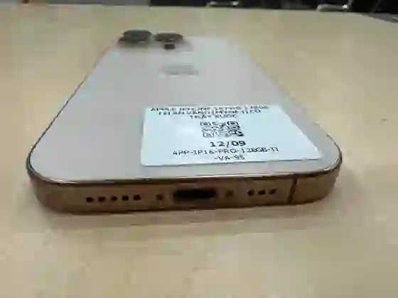 iPhone 16 Pro 128GB - Cũ trầy xước -Titan vàng - ****FN97JT - 6