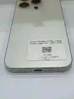 iPhone 15 Pro 128GB - Cũ trầy xước - Titan Trắng - ****FXHHCQ - 7