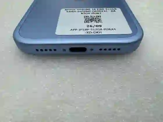 iPhone 18 Pro 512GB - Đã kích hoạt - Băng Thanh - ****6Q6JQR - 7