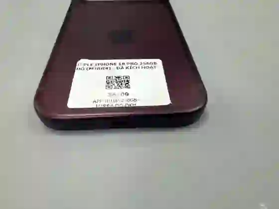 iPhone 18 Pro 256GB - Đã kích hoạt - Đỏ Burgundy - ****6TY003 - 6