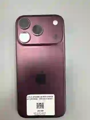 iPhone 18 Pro 256GB - Đã kích hoạt - Đỏ Burgundy - ****6TY003 - 3