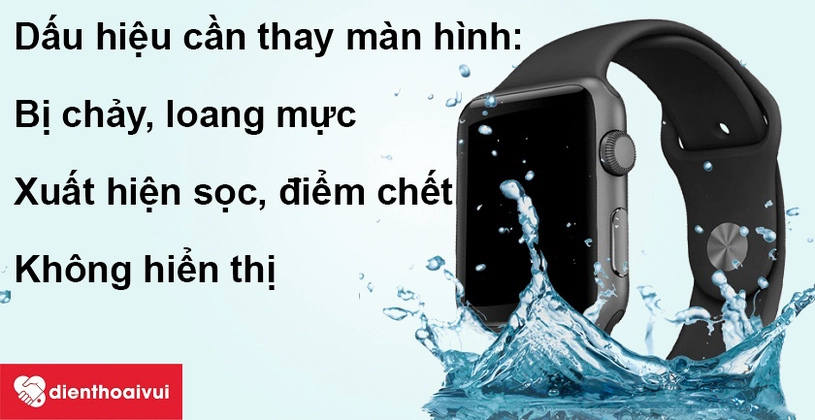 Thay màn hình Apple Watch Series 2 3