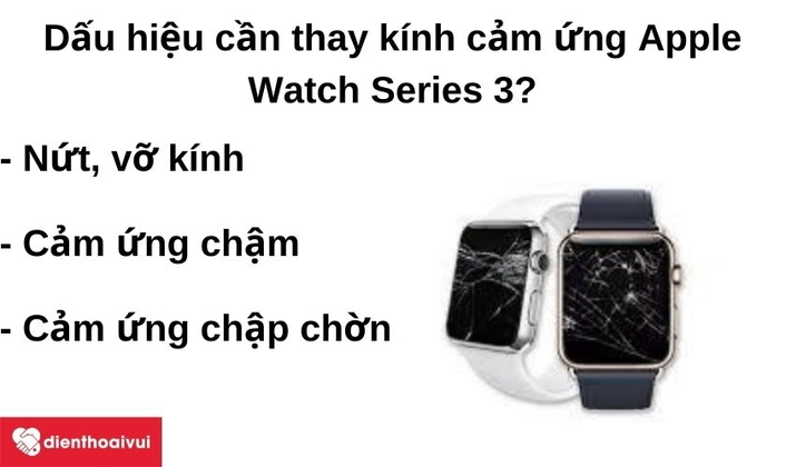 Thay kính cảm ứng Apple Watch Series 3 6