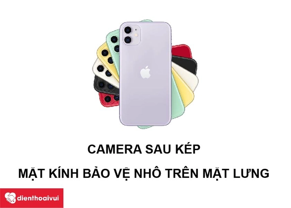 thay kính camera sau iphone 11 2