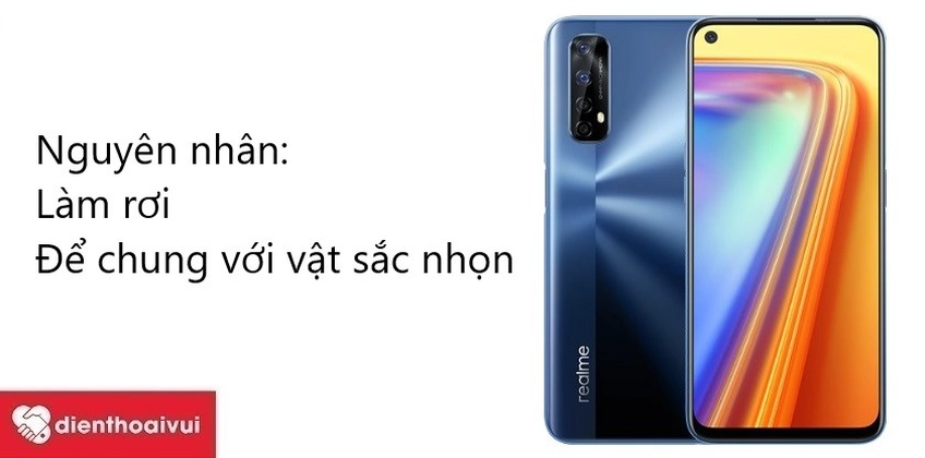 kính màn hình Realme 7 chính hãng 2