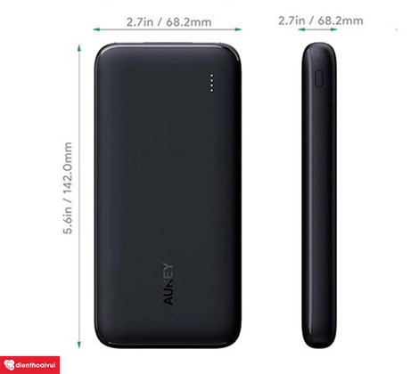 Pin sạc dự phòng Aukey 10.000mAh 15W PB-N73 3