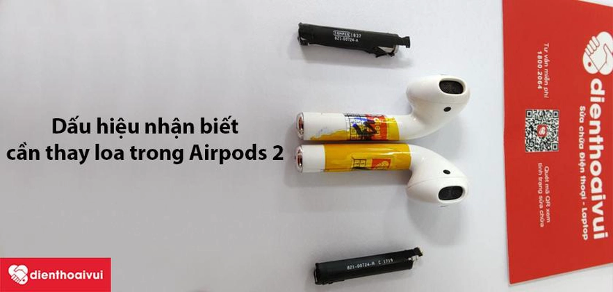Thay loa tai nghe AirPods 2 2