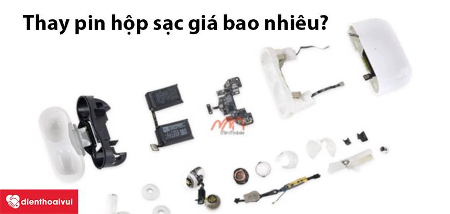 thay pin hộp đựng tai nghe AirPods Pro 3