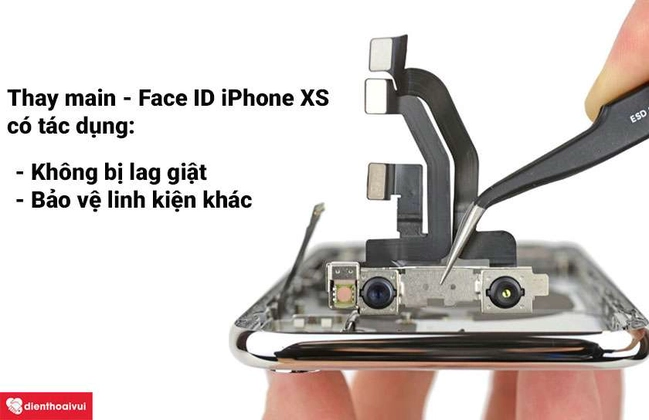 sửa face id iphone xs 3