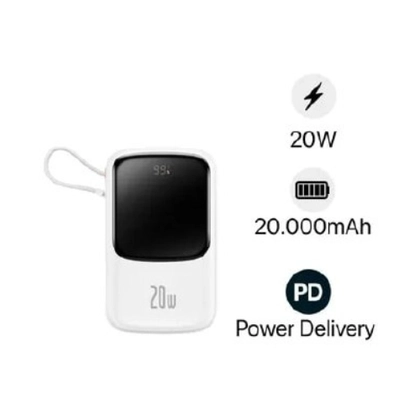 Pin sạc dự phòng sạc nhanh Baseus Qpow Pro 20.000mAh 20W 1