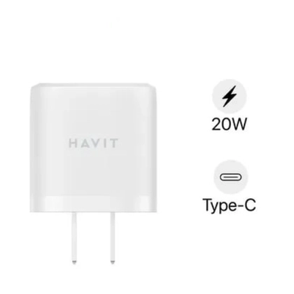 Củ sạc nhanh Havit UC160 Type-C 20W 1