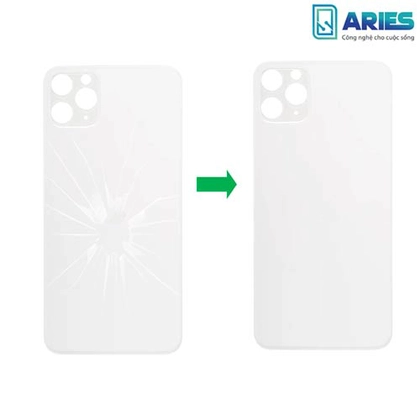 Thay kính lưng iPhone 11 Pro chính hãng Aries 2