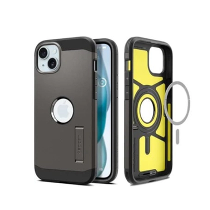 Ốp lưng iPhone 15 Plus Spigen Tough Armor With Magsafe 2