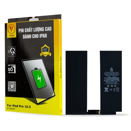 pin iPad Pro 10.5 2017 chính hãng Vmas 2
