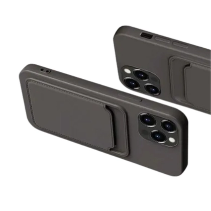 Ốp lưng iPhone 15 Pro Max Mipow Card Holder Tpu & Pu Leather 1