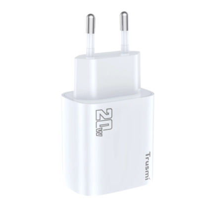 Sạc nhanh Mini Trusmi PD 65w Gan 1A+2C kèm cáp Type-C to Type-C 60w (US) CH05 3