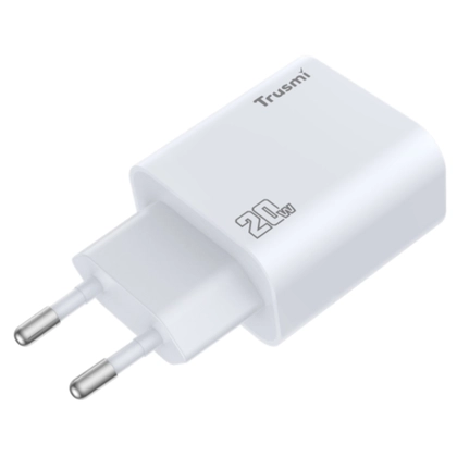 Sạc nhanh Mini Trusmi PD 65w Gan 1A+2C kèm cáp Type-C to Type-C 60w (US) CH05 2