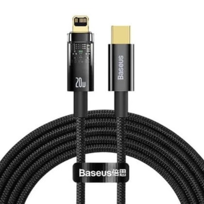 Cáp sạc nhanh tự ngắt Baseus Explorer Series Type-C to iPhone 20W 1M 2