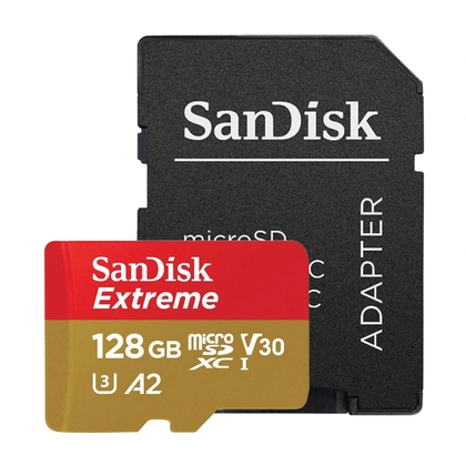 Thẻ nhớ Micro SDXC Sandisk Extreme V30 A2 160MB/S 128GB Đen 4