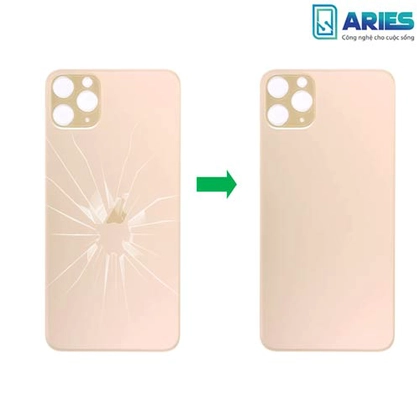 kính lưng iPhone 11 Pro chính hãng Aries 2