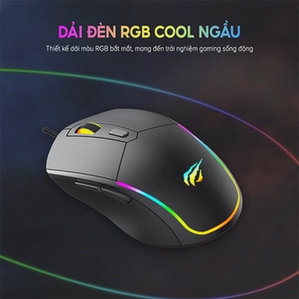 Chuột Có Dây Gaming Havit M79 RGB 6