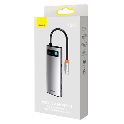 Hub Chuyển ĐổI Baseus Metal Gleam Type-C 7 Trong 1 5