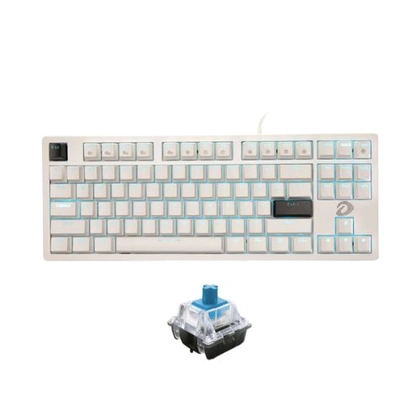 Bàn Phím Cơ Có Dây Dareu Ek87 V2 Multi Led Trắng 1