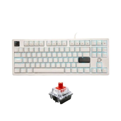 Bàn Phím Cơ Có Dây Dareu Ek87 V2 Multi Led Trắng 1