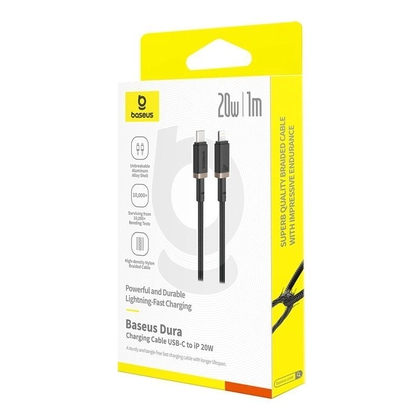 Cáp Baseus Dura Series Usb-C to Lightning 20w dài 1m 2