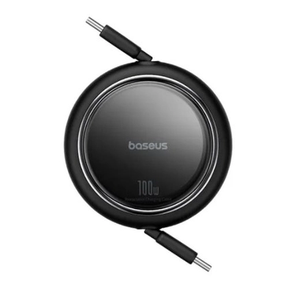 Cáp Baseus Free2Draw Mini Retractable Type-C to Type-C 100W 1M 1