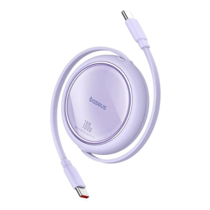 Cáp Baseus Free2Draw Mini Retractable Type-C to Type-C 100W 1M 2