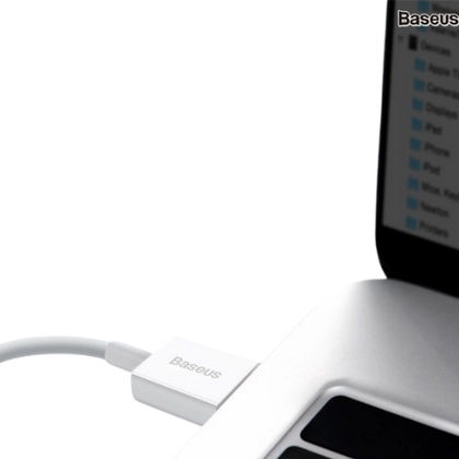 Cáp Baseus Superior Series USB-A To Lightning PD 20W 1m 3