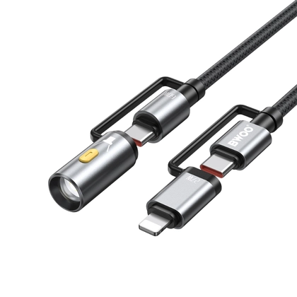 Cáp sạc nhanh BWOO Micro 120W X286V dài 1M 1