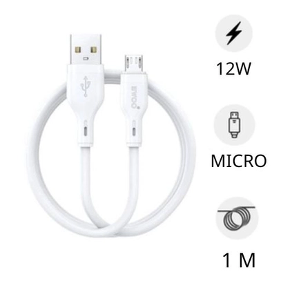 Cáp sạc nhanh BWOO Micro 12W X286V dài 1M 1